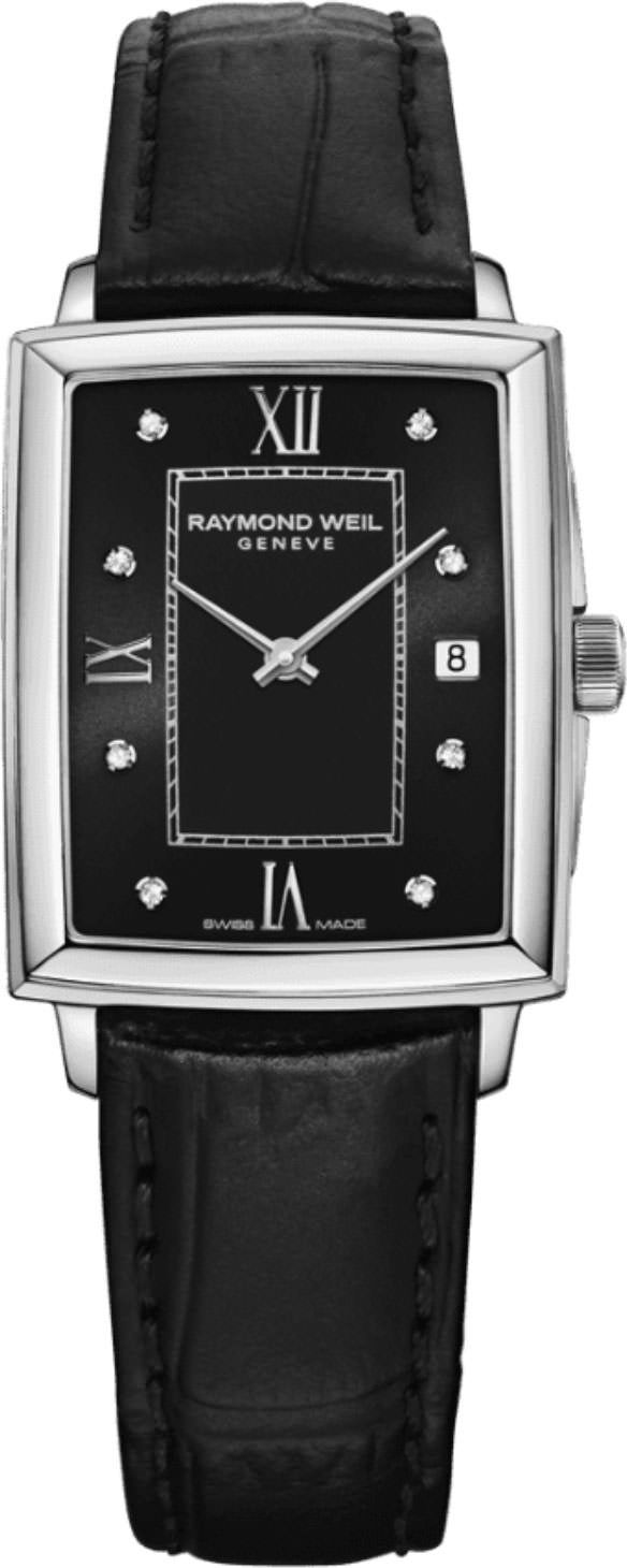 Raymond Weil Toccata  Black Dial 22.6 mm Quartz Watch For Women - 1