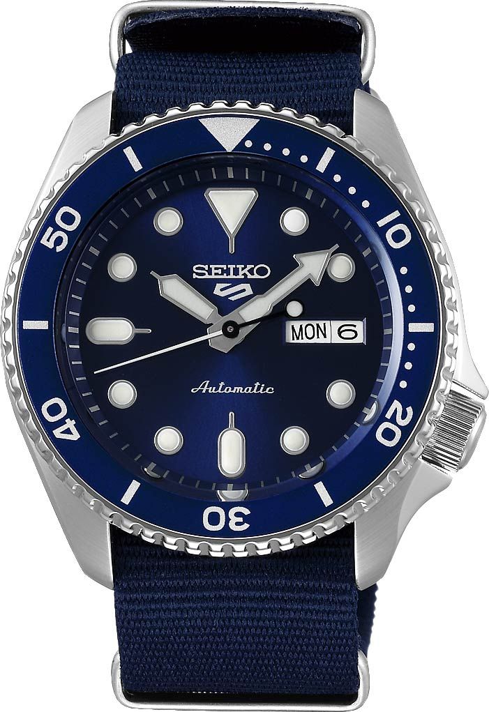 Seiko 5 Sports SKX Sports Style Blue Dial 42.5 mm Automatic Watch For Men - 1