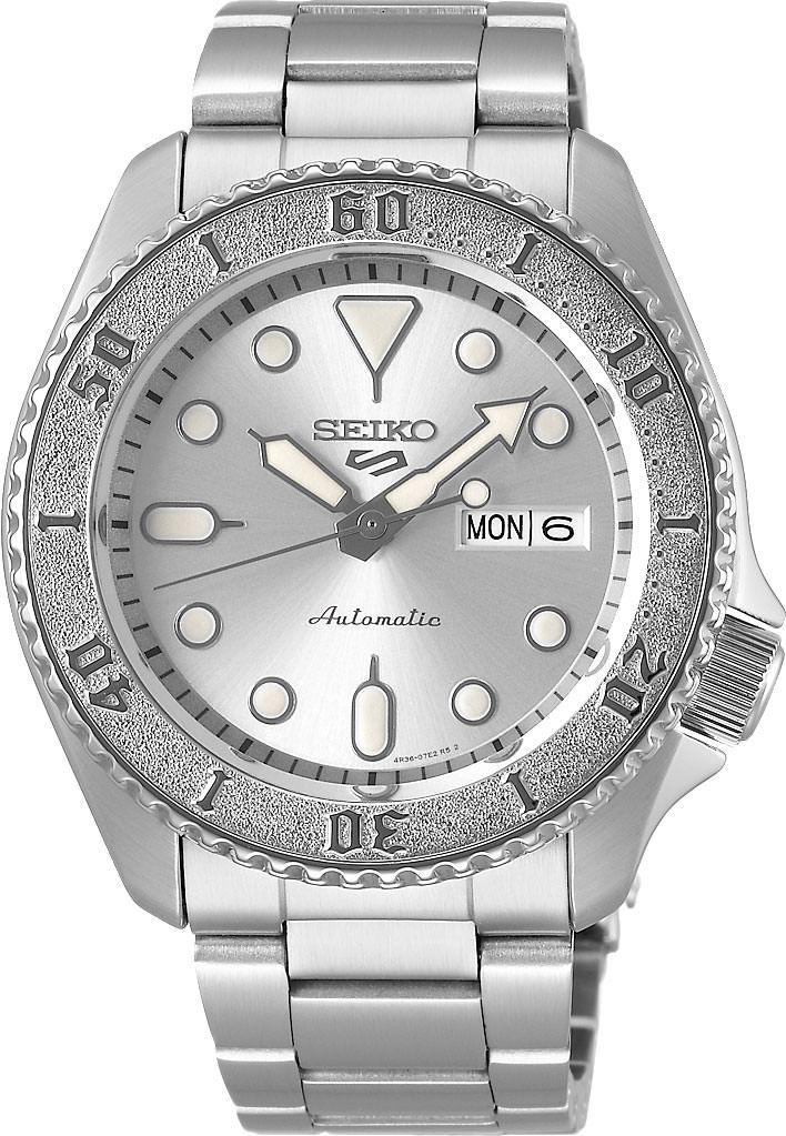 Seiko 5 Sports SKX Street Style Silver Dial 42.5 mm Automatic Watch For Men - 1