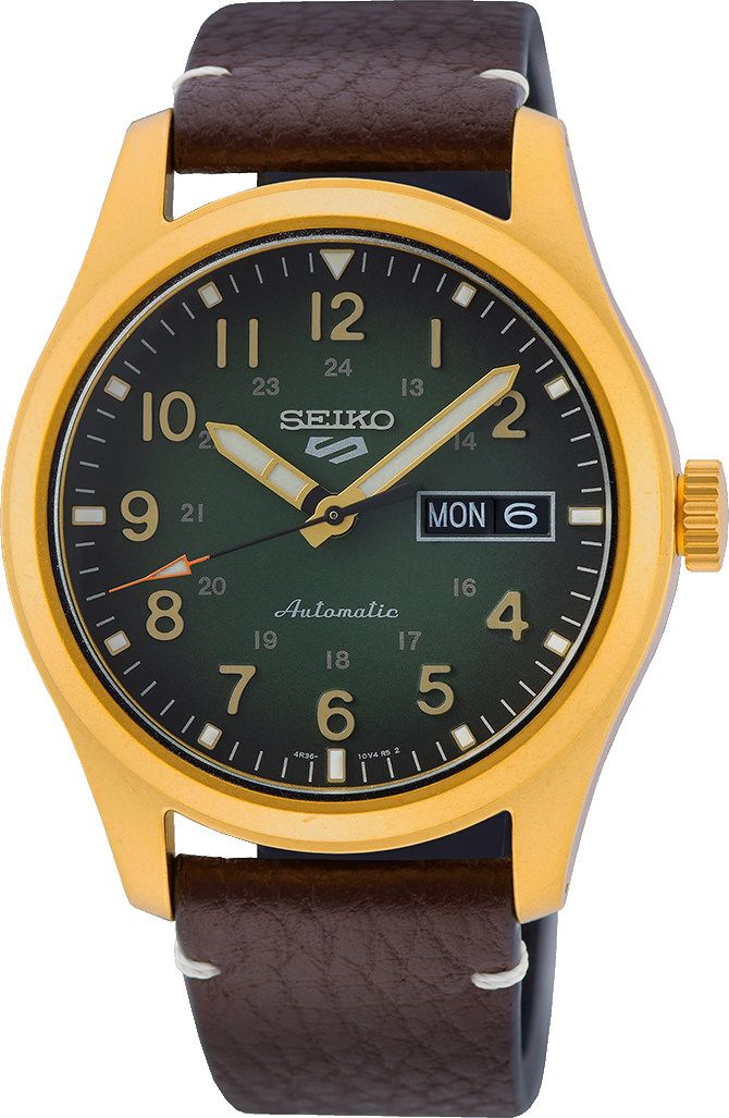 Seiko 5 Sports Field Specialist Style Green Dial 39.4 mm Automatic Watch For Men - 1