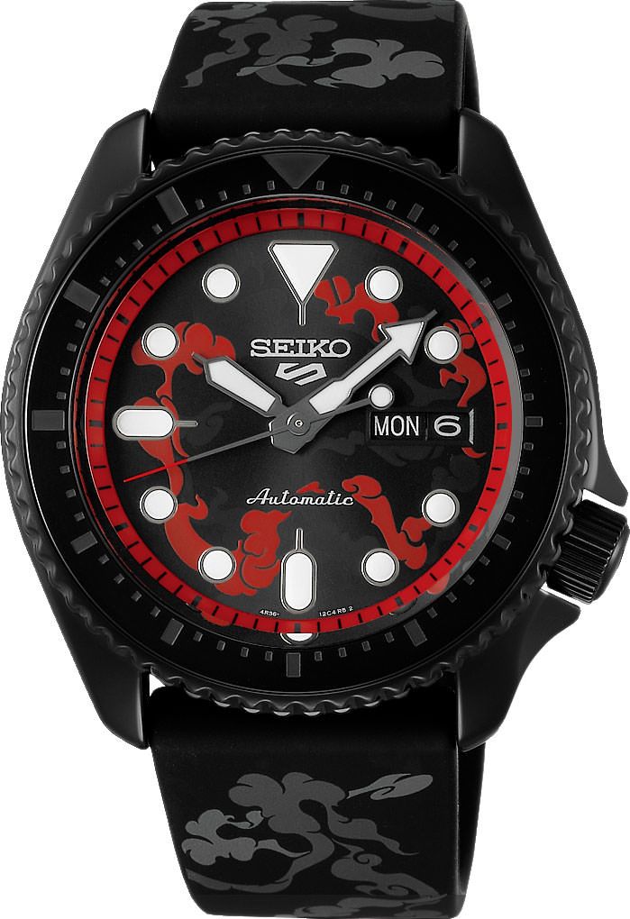 Seiko 5 Sports SKX Street Style Black Dial 42.5 mm Automatic Watch For Men - 1