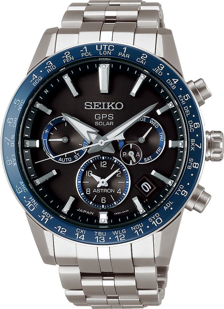 Seiko Astron  Black Dial 42.9 mm Automatic Watch For Men - 1