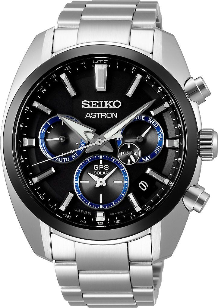 Seiko Astron  Black Dial 42.7 mm Quartz Watch For Men - 1