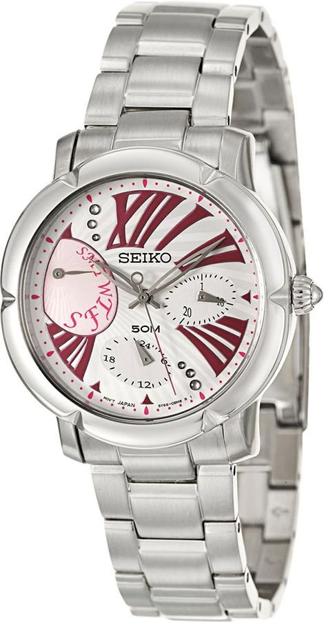 Seiko Seiko Ladies  Silver Dial 33.9 mm Quartz Watch For Women - 1