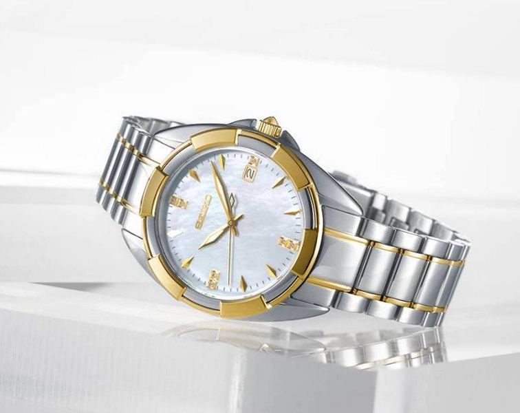 Seiko Seiko Ladies  MOP Dial 33 mm Quartz Watch For Women - 3