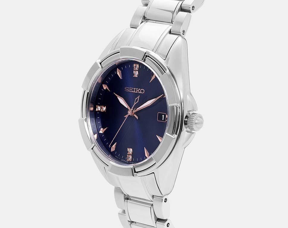 Seiko Seiko Ladies  Blue Dial 33 mm Quartz Watch For Women - 3