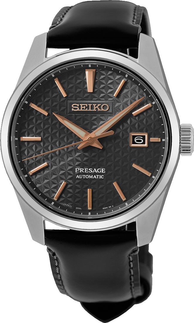 Seiko Presage Prestige Line Grey Dial 39.3 mm Automatic Watch For Men - 1