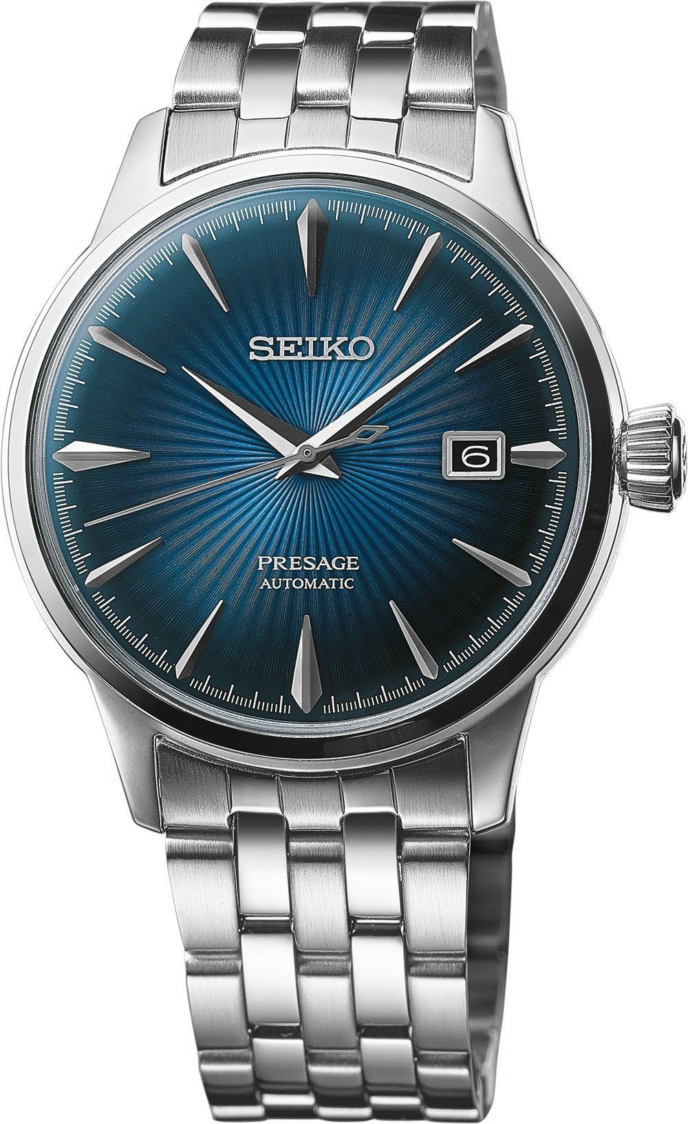 Seiko Presage Basic Line Blue Dial 40.5 mm Automatic Watch For Men - 1