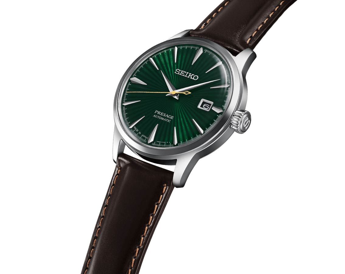 Seiko Presage Basic Line Green Dial 40.5 mm Automatic Watch For Men - 3