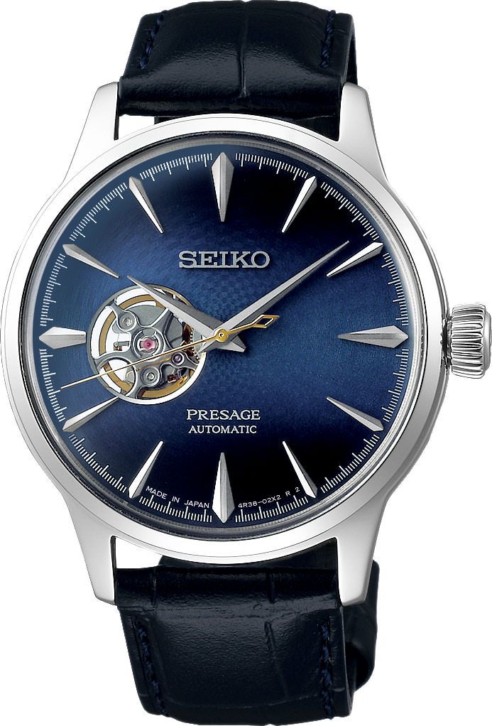 Seiko Presage Basic Line Blue Dial 40.5 mm Automatic Watch For Men - 1