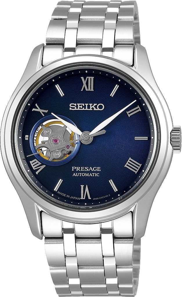 Seiko Presage Basic Line Blue Dial 38.3 mm Automatic Watch For Men - 1