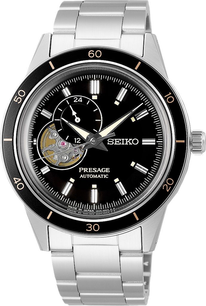 Seiko Presage Basic Line Black Dial 40.8 mm Automatic Watch For Men - 1