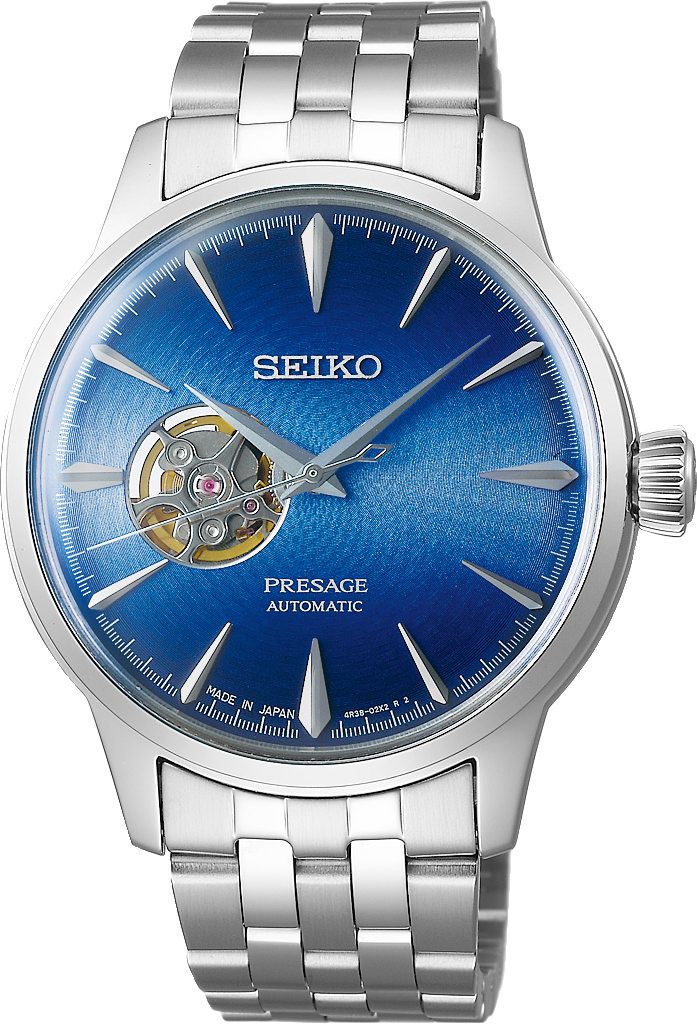 Seiko Presage Basic Line Blue Dial 40.5 mm Automatic Watch For Men - 1