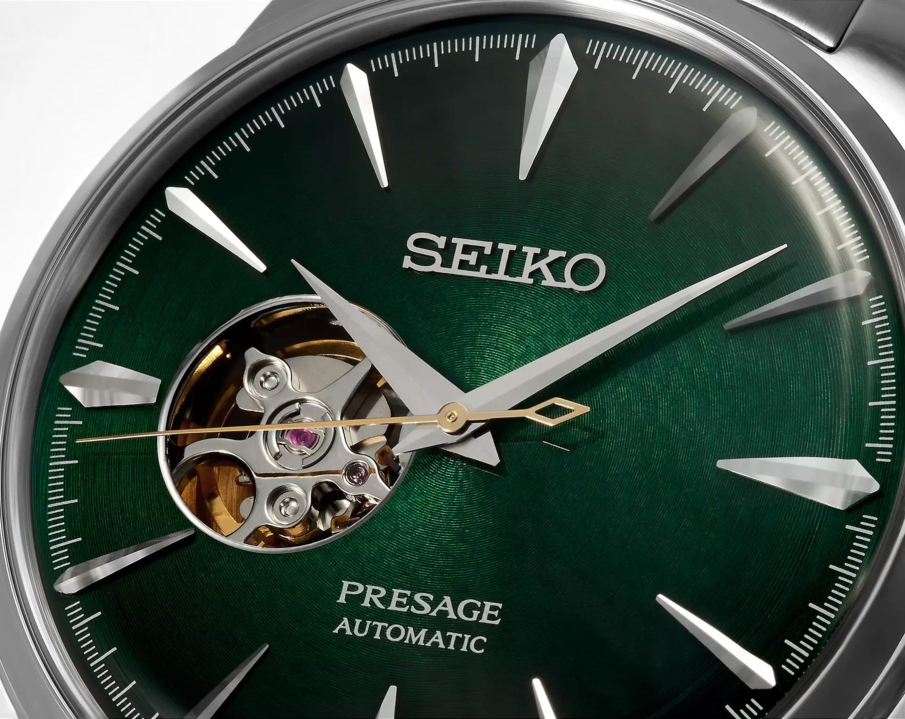 Seiko Presage  Green Dial 40.5 mm Automatic Watch For Men - 3