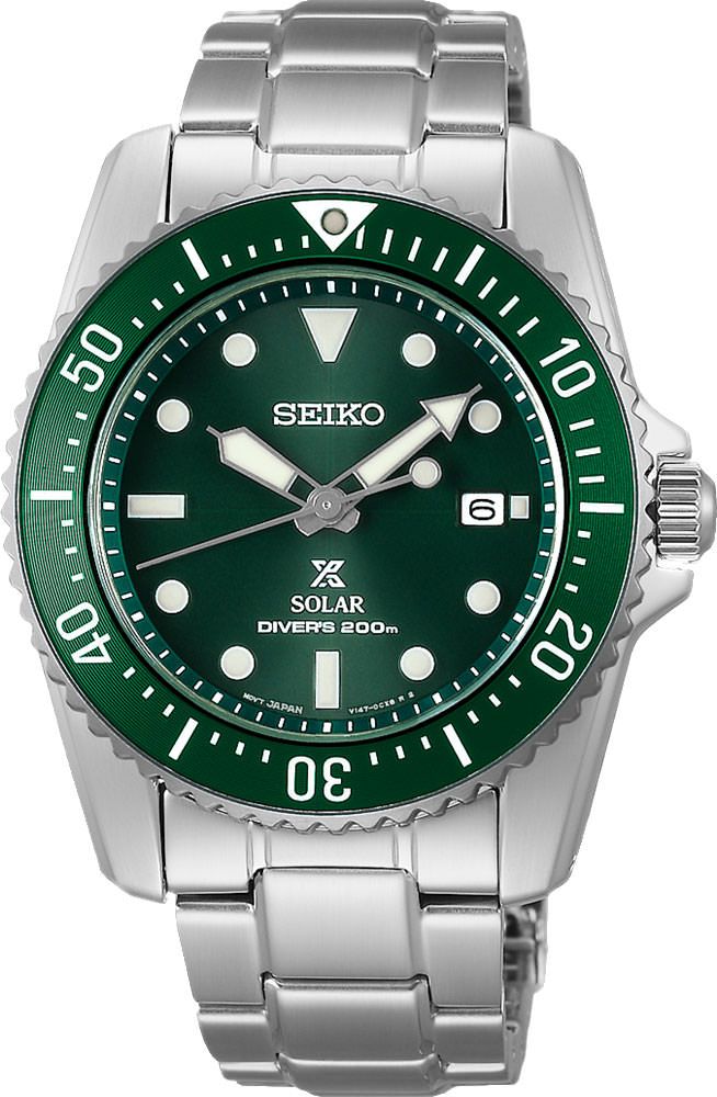 Seiko Prospex Sea Green Dial 38.5 mm Quartz Watch For Men - 1