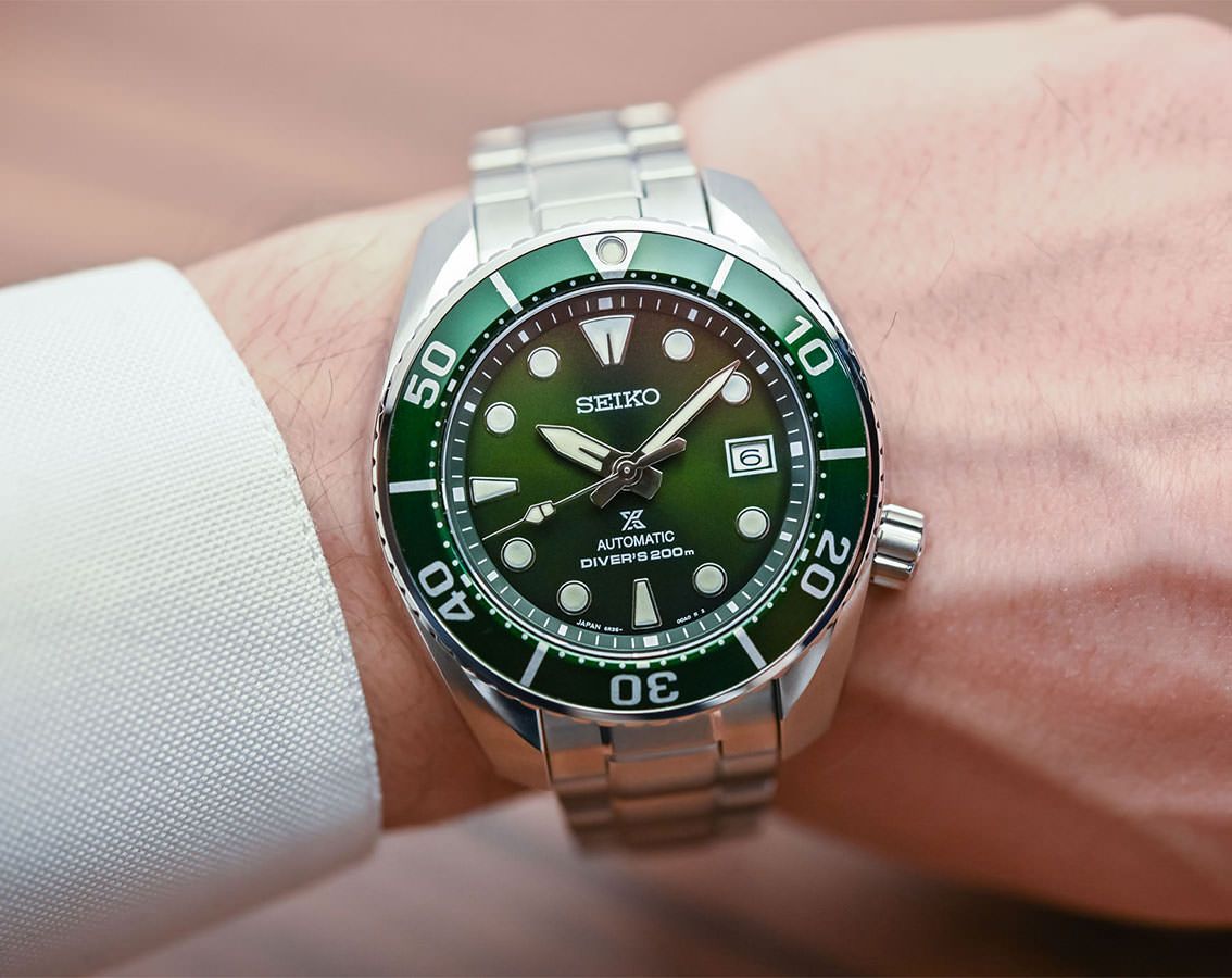 Seiko Prospex  Green Dial 45 mm Automatic Watch For Men - 2