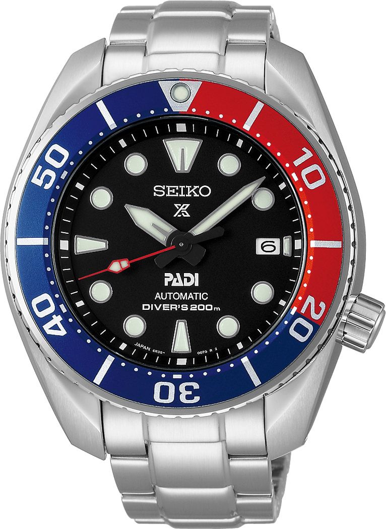 Seiko Prospex Sea Black Dial 45 mm Automatic Watch For Men - 1