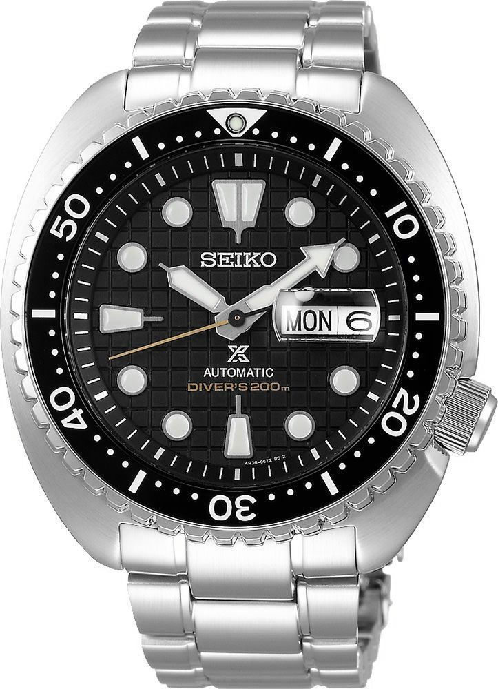 Seiko Prospex Sea Black Dial 45 mm Automatic Watch For Men - 1