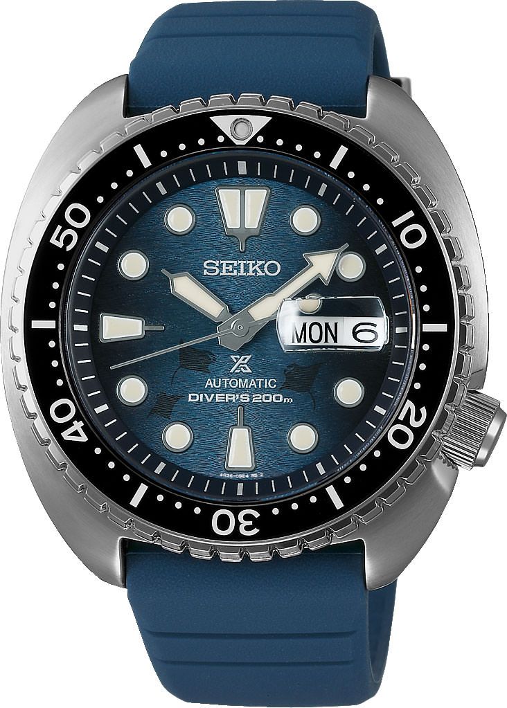 Seiko Prospex Sea Blue Dial 45 mm Automatic Watch For Men - 1