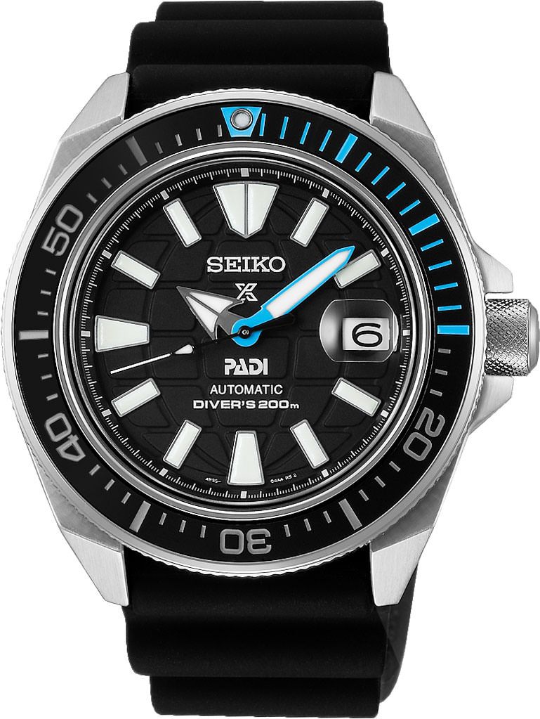 Seiko Prospex Sea Black Dial 43.8 mm Automatic Watch For Men - 1