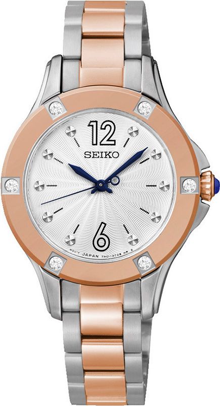 Seiko Seiko Ladies  Silver Dial 29.9 mm Quartz Watch For Women - 1