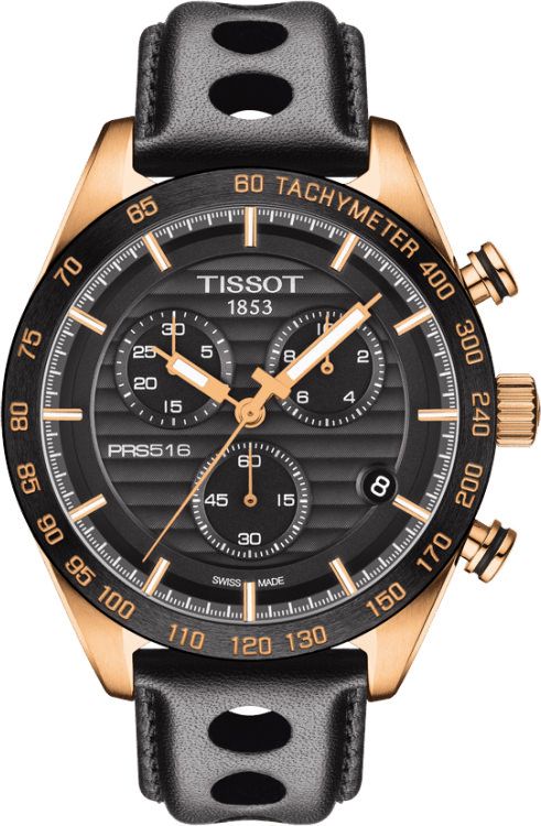 Tissot T-Sport Tissot PRS 516 Black Dial 42 mm Quartz Watch For Men - 1