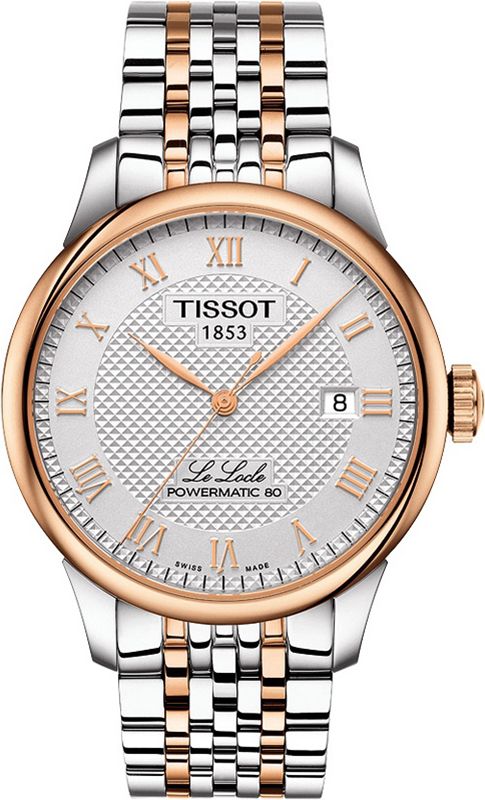 Tissot T-Classic Tissot Le Locle Silver Dial 39.3 mm Automatic Watch For Men - 1