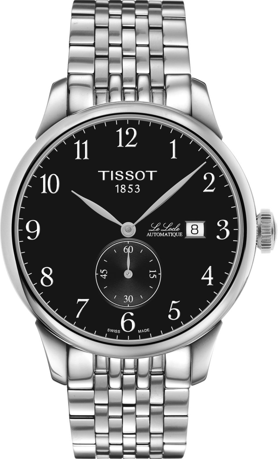 Tissot T-Classic Tissot Le Locle Black Dial 39.3 mm Automatic Watch For Men - 1