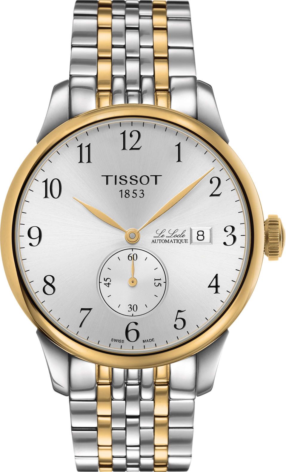 Tissot T-Classic Tissot Le Locle Silver Dial 39.3 mm Automatic Watch For Men - 1