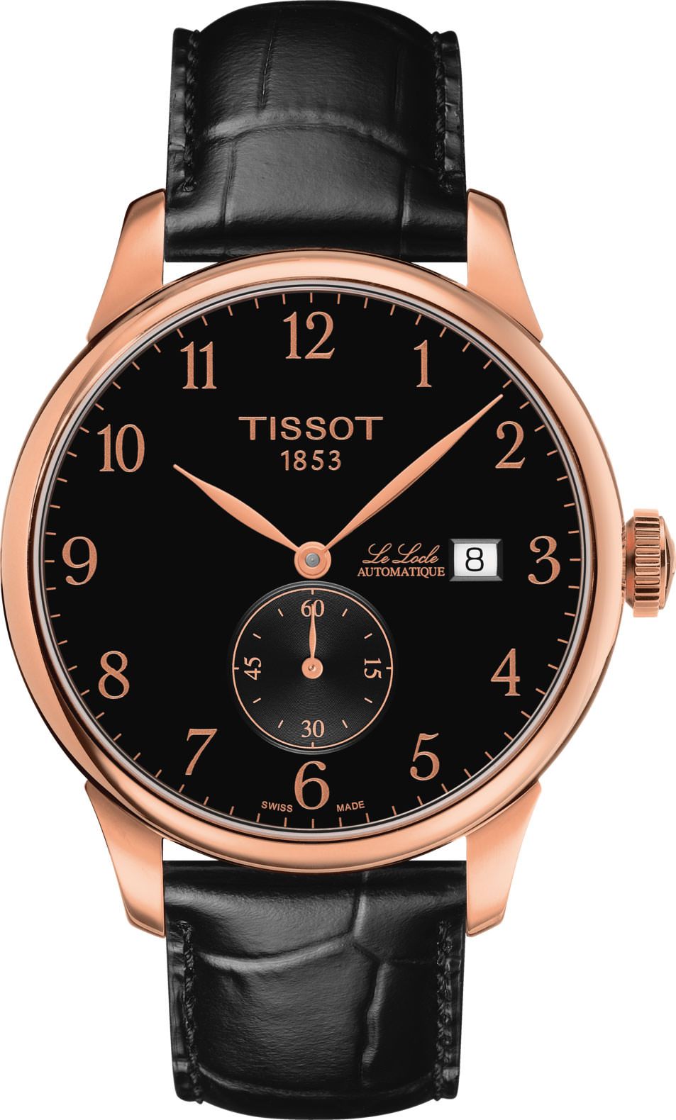 Tissot T-Classic Tissot Le Locle Black Dial 39.3 mm Automatic Watch For Men - 1