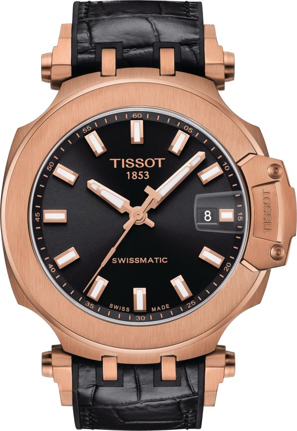 Tissot T-Sport Tissot T-Race Black Dial 45 mm Automatic Watch For Men - 1