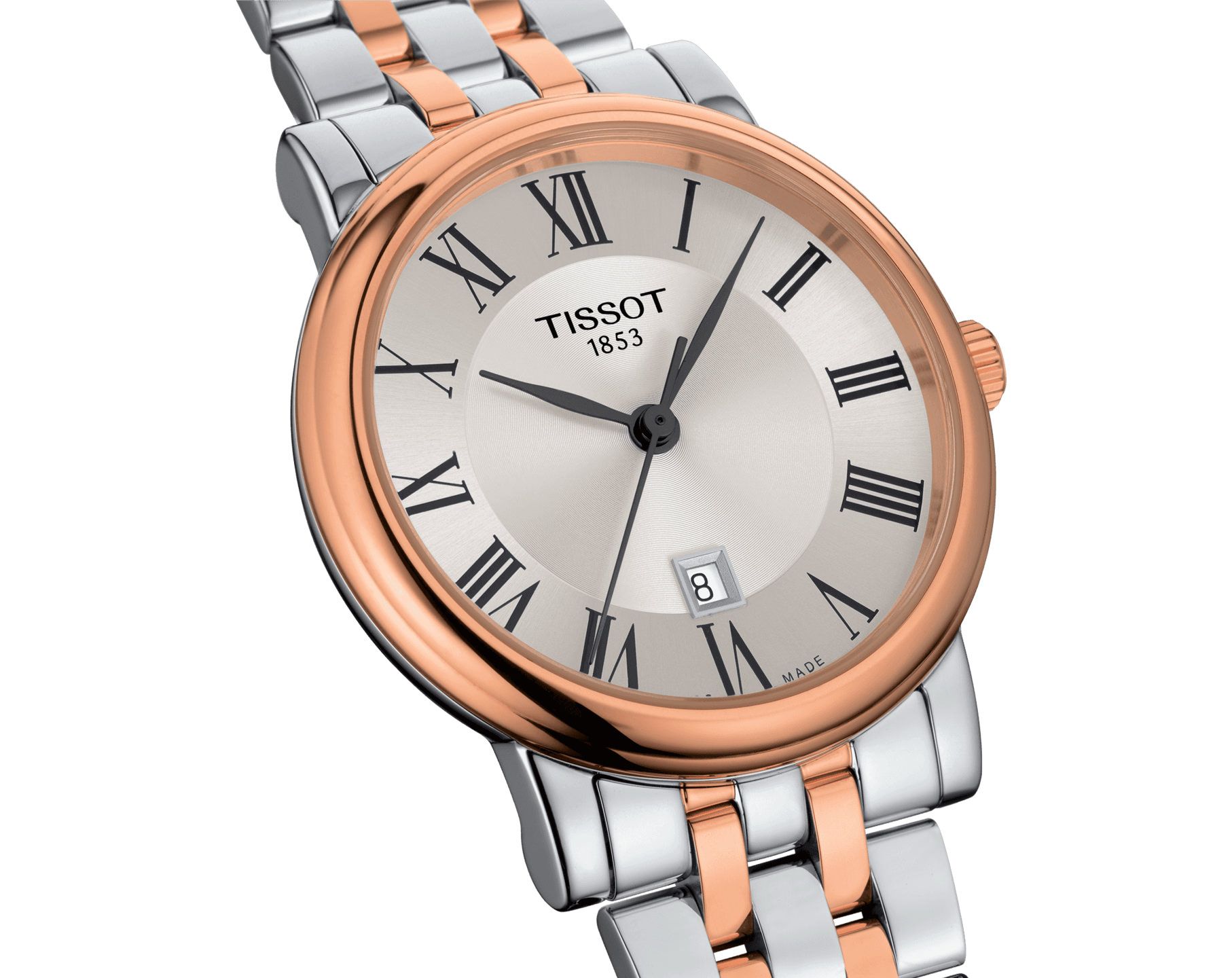 Tissot T-Classic Tissot Carson Silver Dial 30 mm Quartz Watch For Women - 3