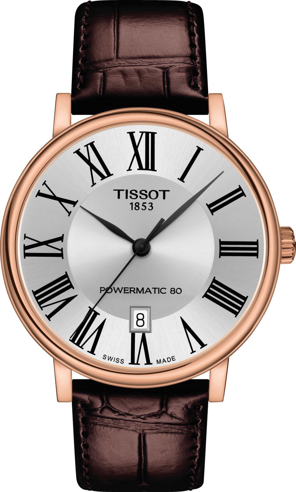 Tissot T-Classic  Silver Dial 40 mm Automatic Watch For Men - 1