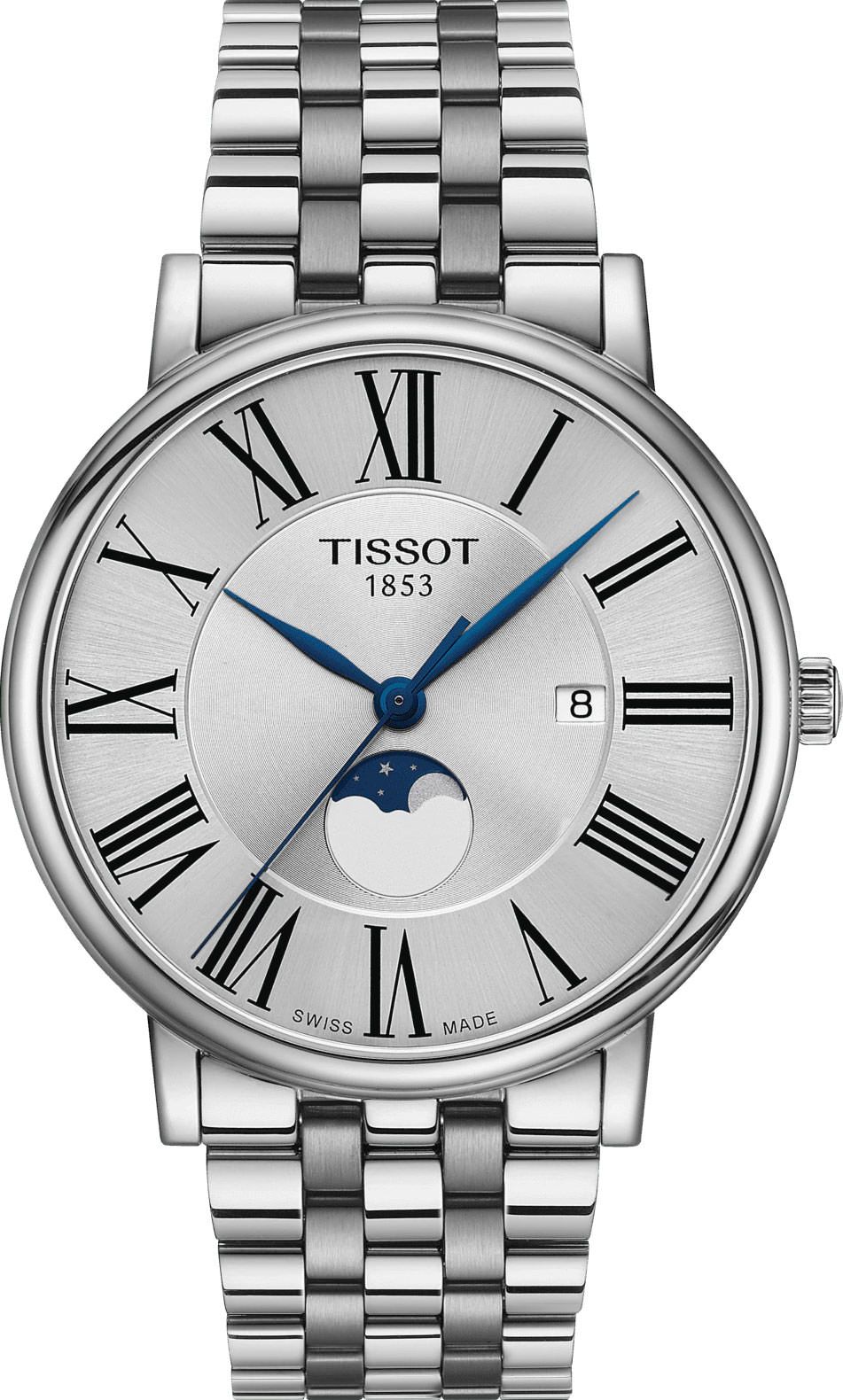 Tissot T-Classic Tissot Carson Silver Dial 40 mm Quartz Watch For Men - 1