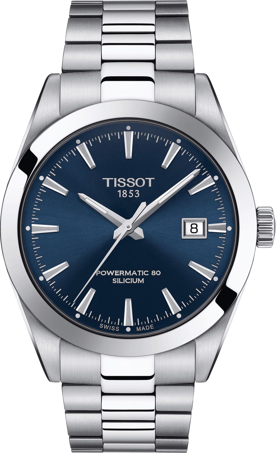 Tissot T-Classic Tissot Gentleman Blue Dial 40 mm Automatic Watch For Men - 1