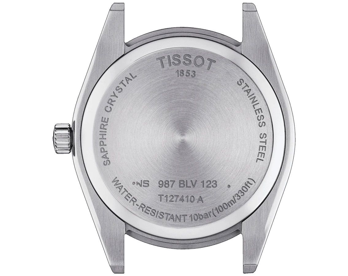 Tissot T-Classic Tissot Gentleman Blue Dial 40 mm Quartz Watch For Men - 3