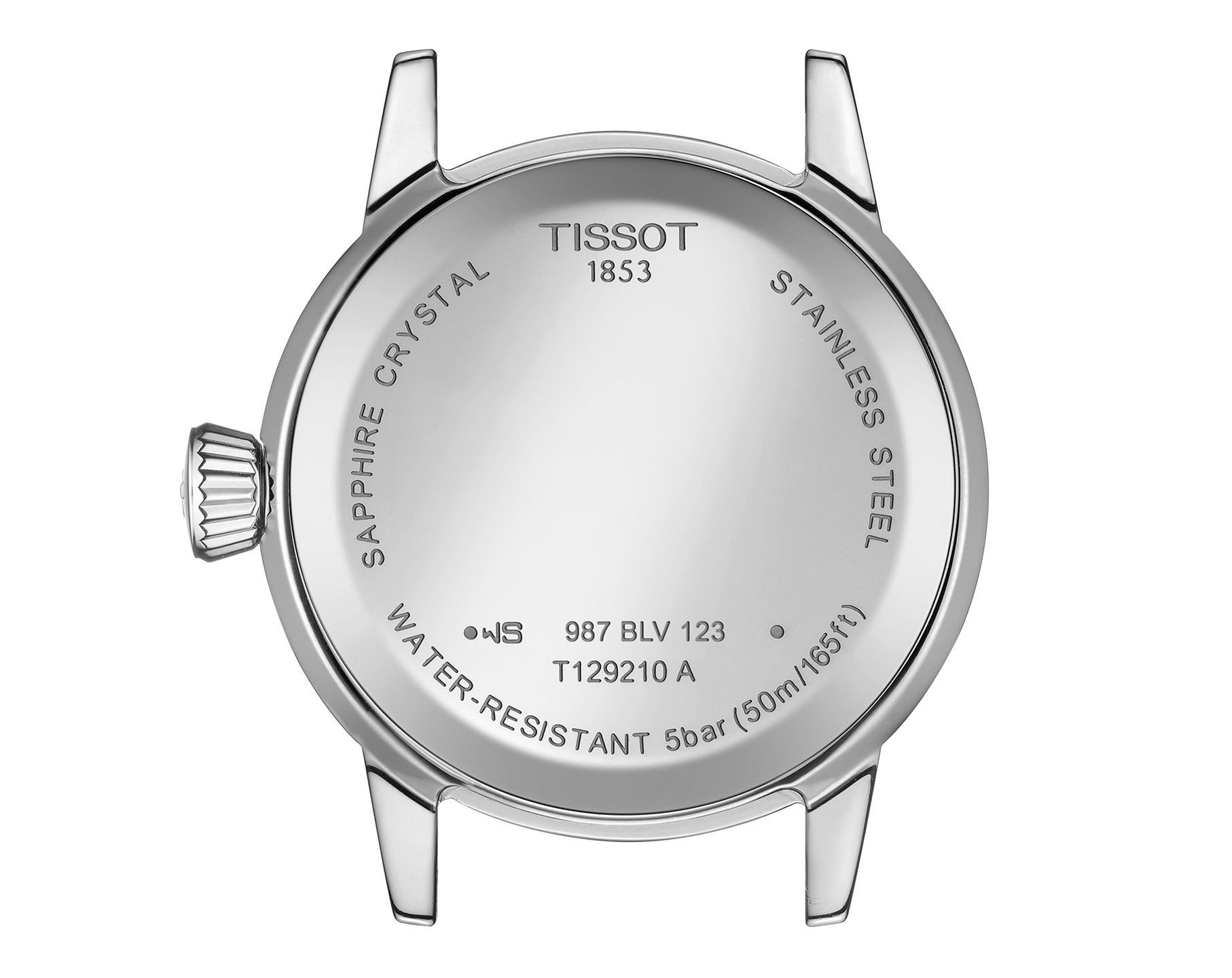 Tissot T-Classic Tissot Classic Dream Black Dial 28 mm Quartz Watch For Women - 3