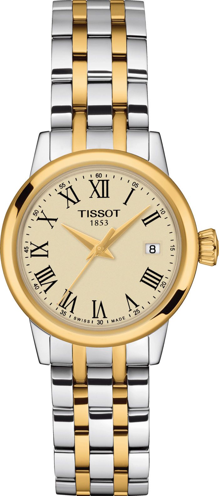 Tissot T-Classic Tissot Classic Dream Ivory Dial 28 mm Quartz Watch For Women - 1