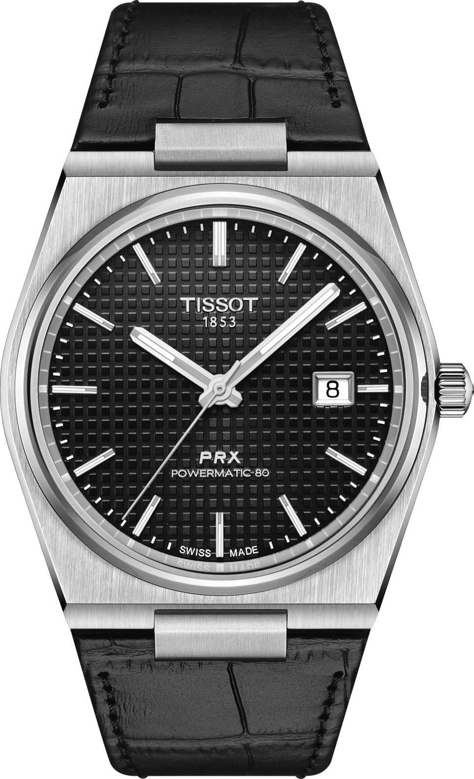 Tissot T-Classic Tissot PRX Black Dial 40 mm Automatic Watch For Men - 1