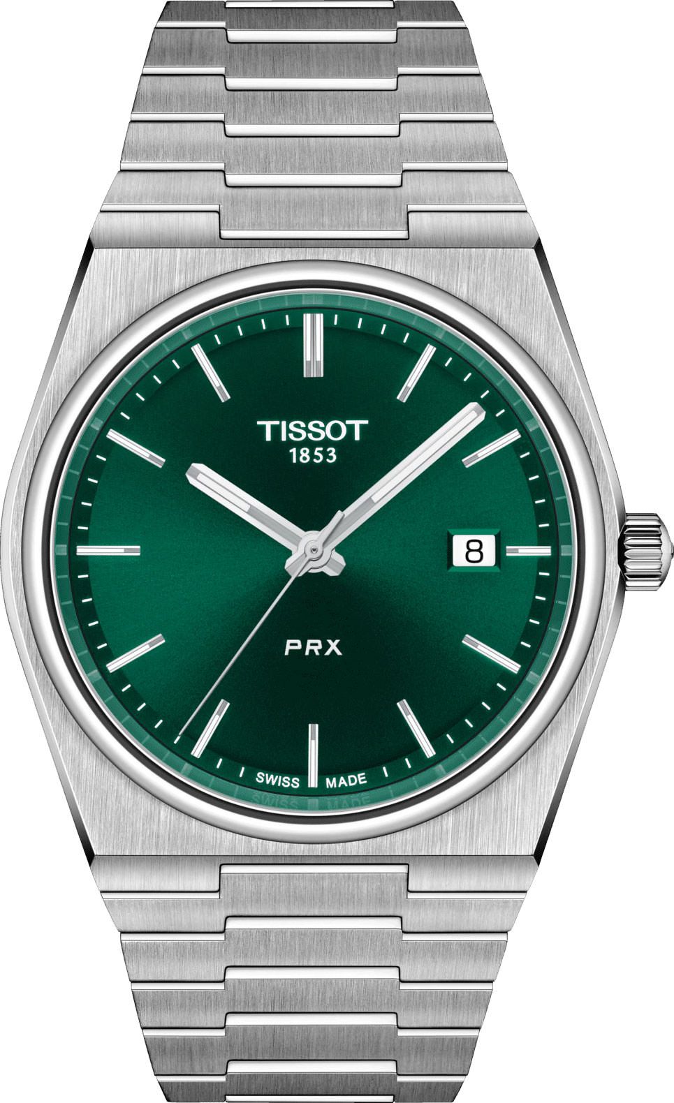 Tissot T-Classic Tissot PRX Green Dial 40 mm Quartz Watch For Men - 1