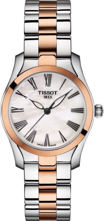 Tissot T-Lady Tissot T-Wave MOP Dial 30 mm Quartz Watch For Women - 1