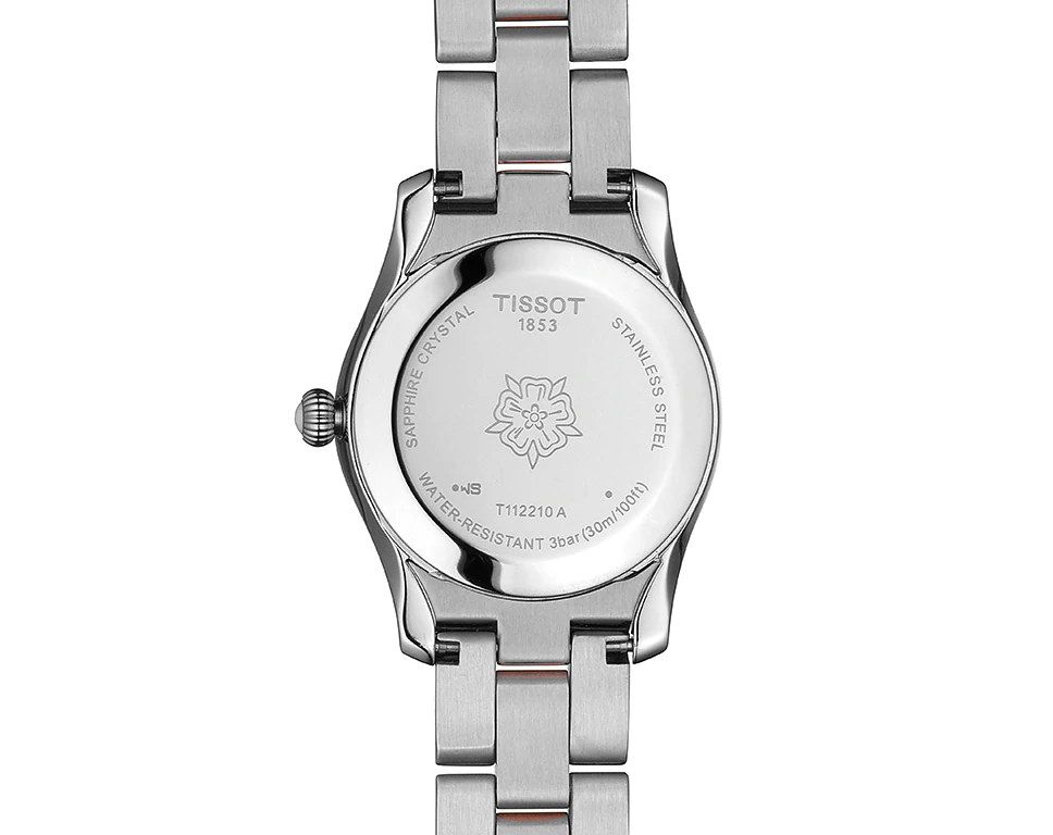 Tissot T-Lady Tissot T-Wave MOP Dial 30 mm Quartz Watch For Women - 4