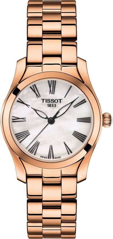 Tissot T-Lady Tissot T-Wave MOP Dial 30 mm Quartz Watch For Women - 1