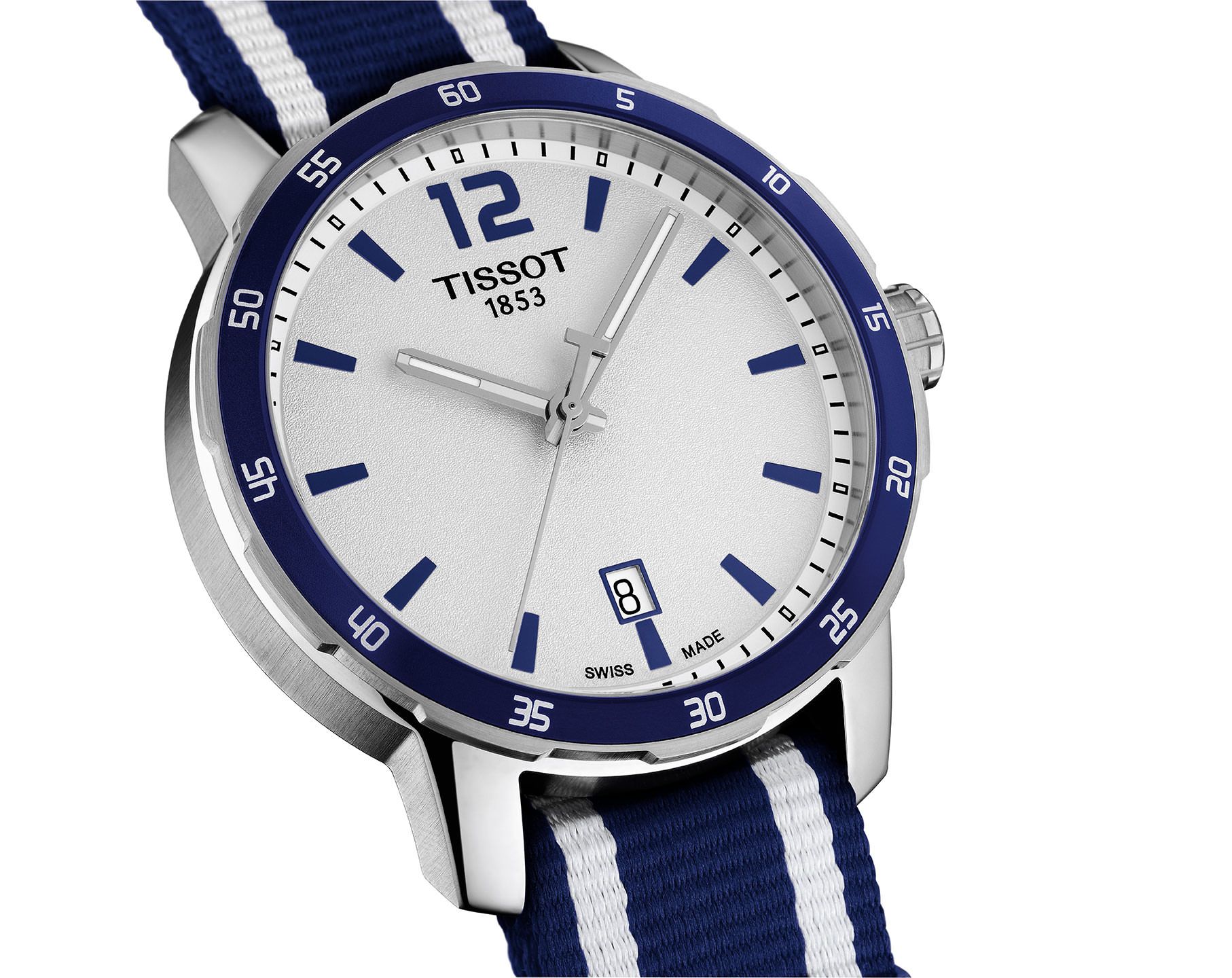 Tissot T-Sport Tissot Quickster White Dial 40 mm Quartz Watch For Unisex - 4