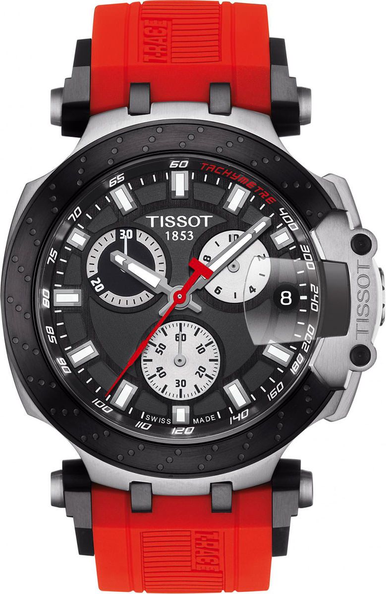 Tissot T-Sport Tissot T-Race Black Dial 43 mm Quartz Watch For Men - 1