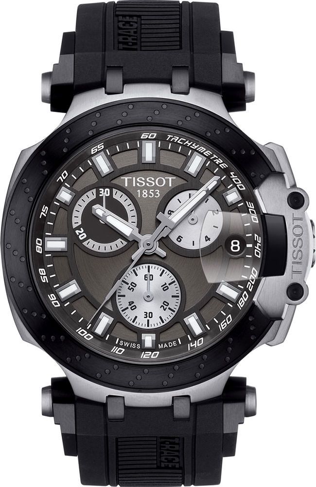 Tissot T-Sport Tissot T-Race Anthracite Dial 43 mm Quartz Watch For Men - 1