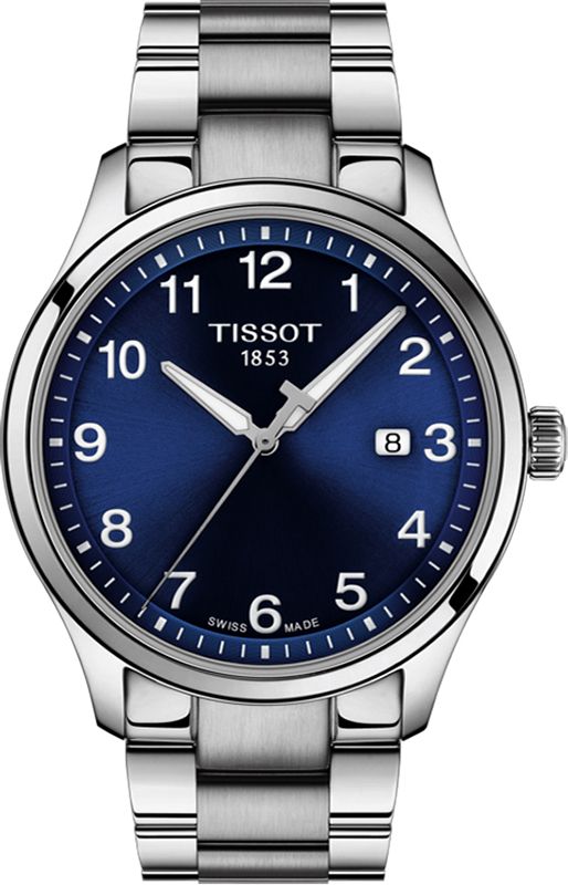 Tissot T-Sport Tissot Gent XL Blue Dial 42 mm Quartz Watch For Men - 1