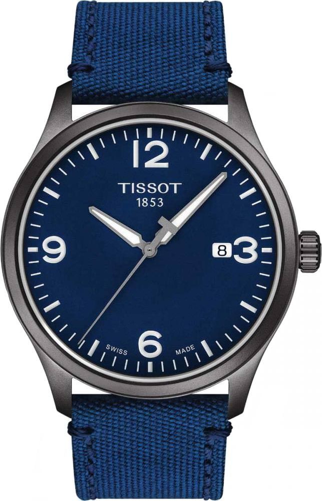 Tissot T-Sport Tissot Gent XL Blue Dial 42 mm Quartz Watch For Men - 1