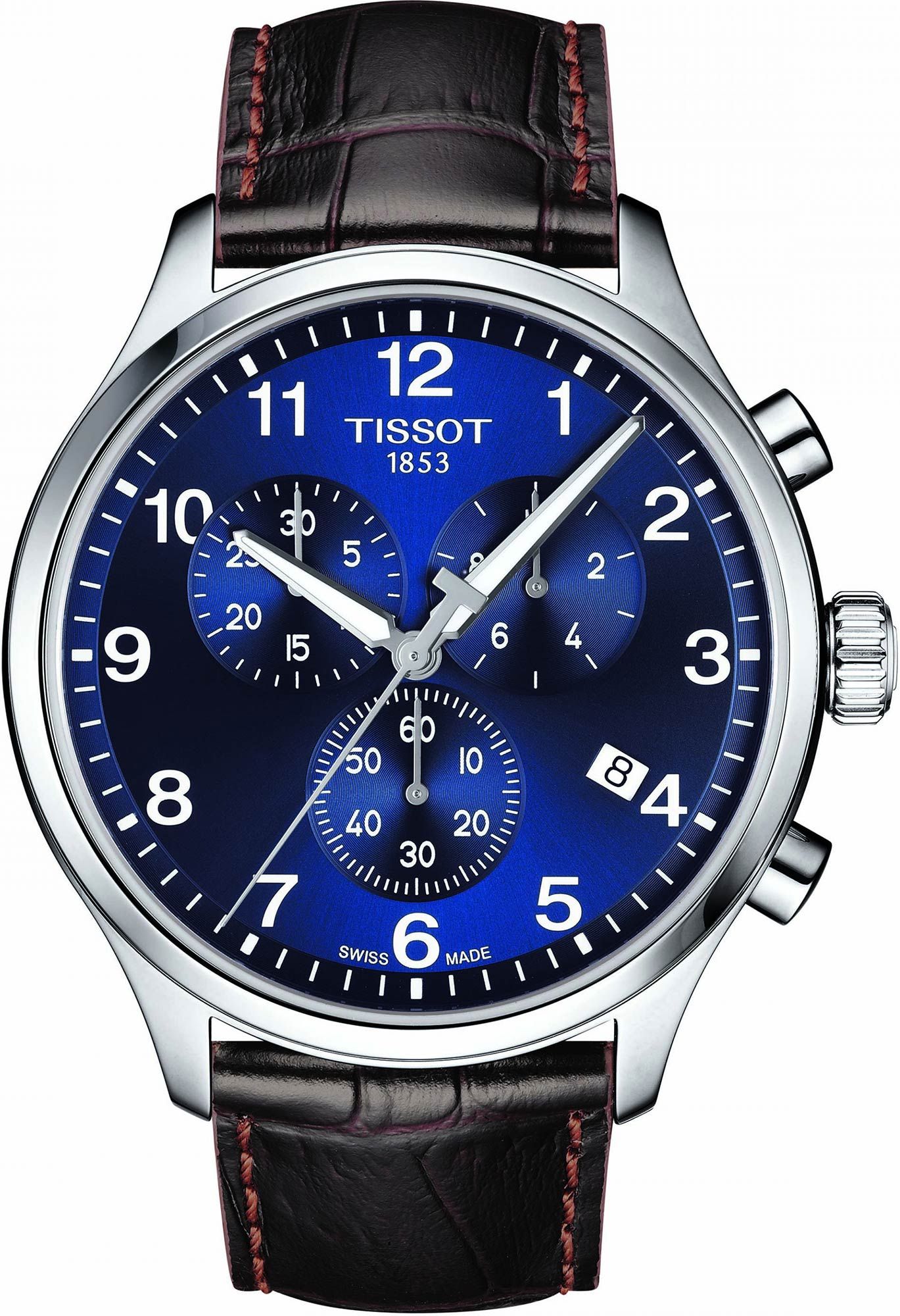 Tissot T-Sport Tissot Chrono XL Blue Dial 45 mm Quartz Watch For Men - 1