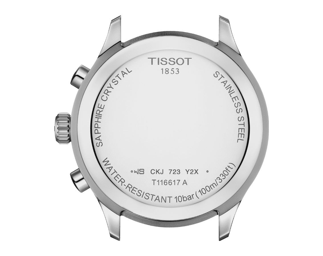 Tissot T-Sport Tissot Chrono XL Green Dial 45 mm Quartz Watch For Men - 4